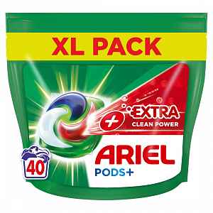 Ariel Extra Clean Prací kapsle 40 ks