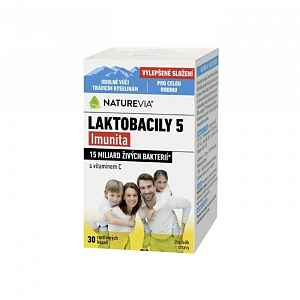 Naturevia Laktobacily 5 Imunita Cps.30