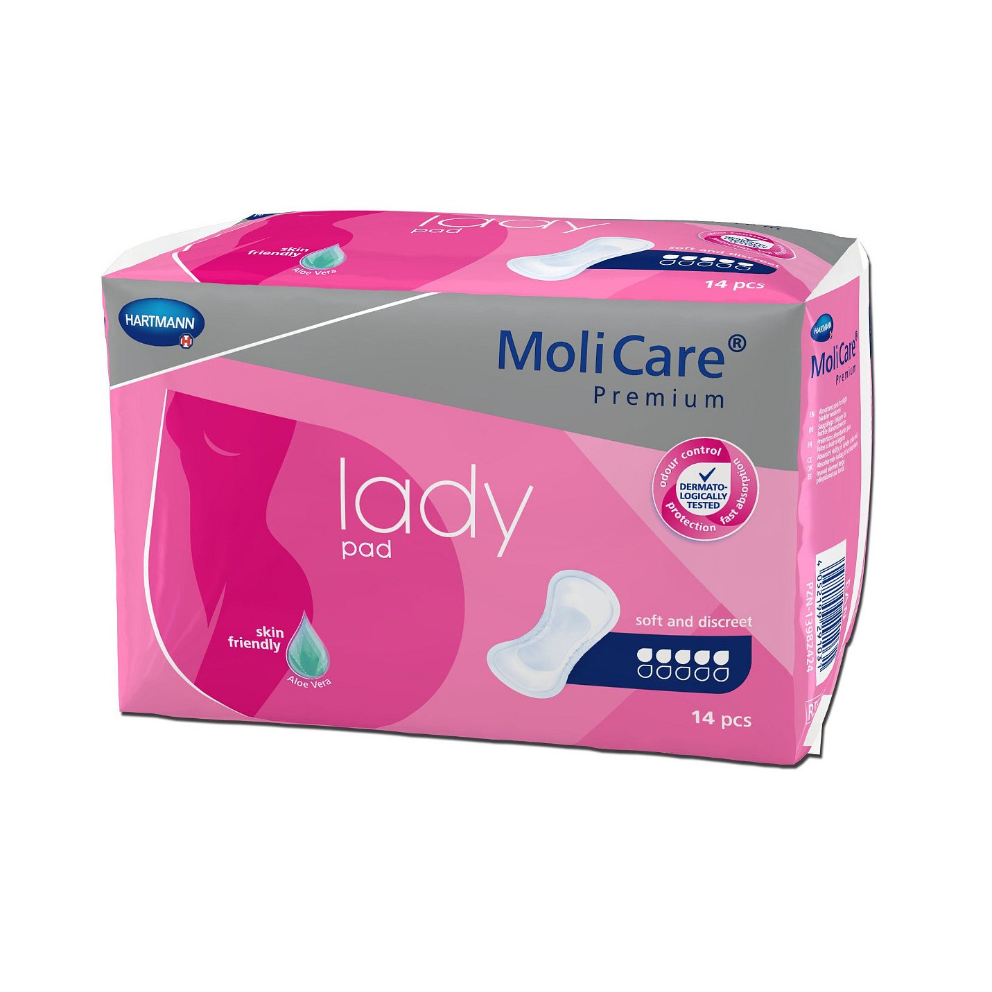 MoliCare Lady 5 kapek inkontinenční vložky 14 ks