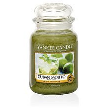 Yankee Candle Cuban Mojito Candle ( kubánské mochito ) - Vonná svíčka 104.0 g