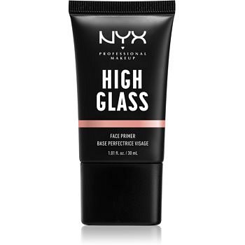 NYX Professional Makeup High Glass podkladová báze pod make-up odstín Rose Quartz 30 ml