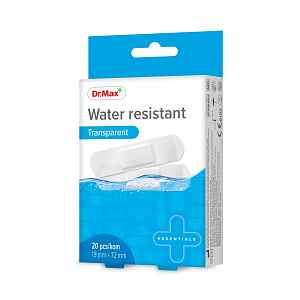 Dr. Max Water resistant Transparent 19 x 72 mm náplast 20 ks