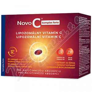 Novo C komplex forte Lipozomální vitamín C 60 tobolek