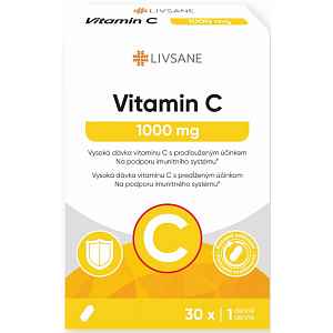 LIVSANE Vitamin C 1000mg tbl.30