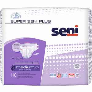 Seni Super Plus Medium 10 ks ink. plen. kalh.