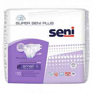 Seni Super Plus Small 10 ks ink. plen. kalh.