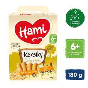 Hami Keksíky dětské sušenky 180g 6M