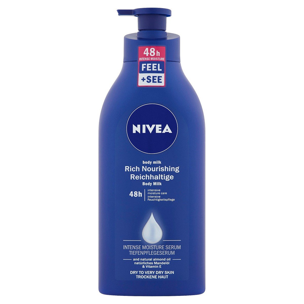 Nivea Body Milk výživné tělové mléko 625 ml