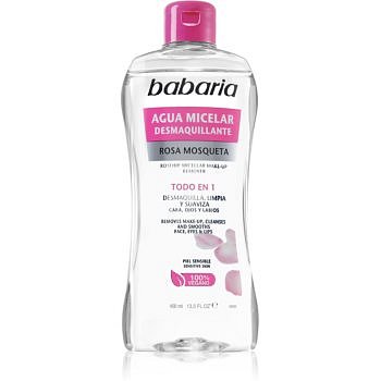 Babaria Rosa Mosqueta micelární voda 400 ml