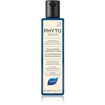 Phyto Phytosquam hloubkově čisticí šampon pro mastnou pokožku hlavy proti lupům 250 ml