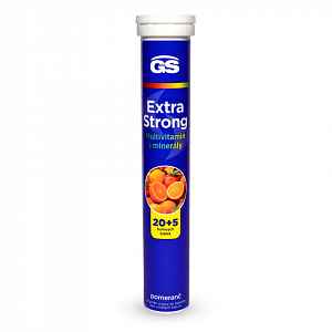 Gs Extra Strong Multivit.+min.pomer.eff.tbl.20+5