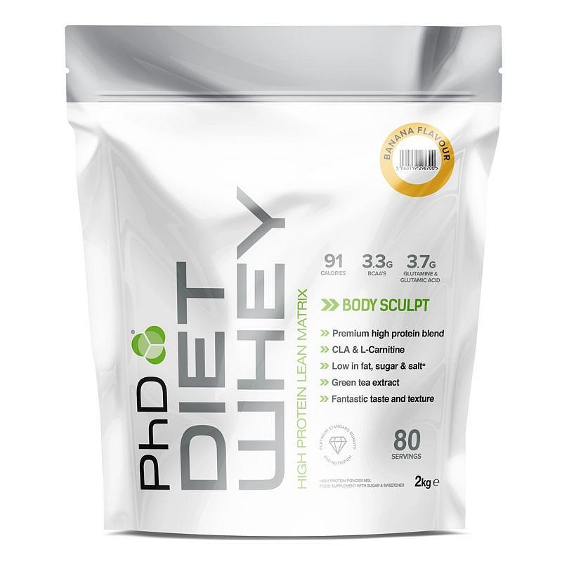 PhD Nutrition Diet Whey banán 2kg