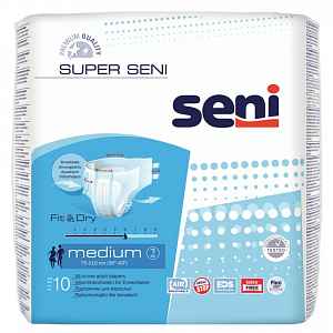 Seni Super Medium 10 ks ink. plen. kalh.