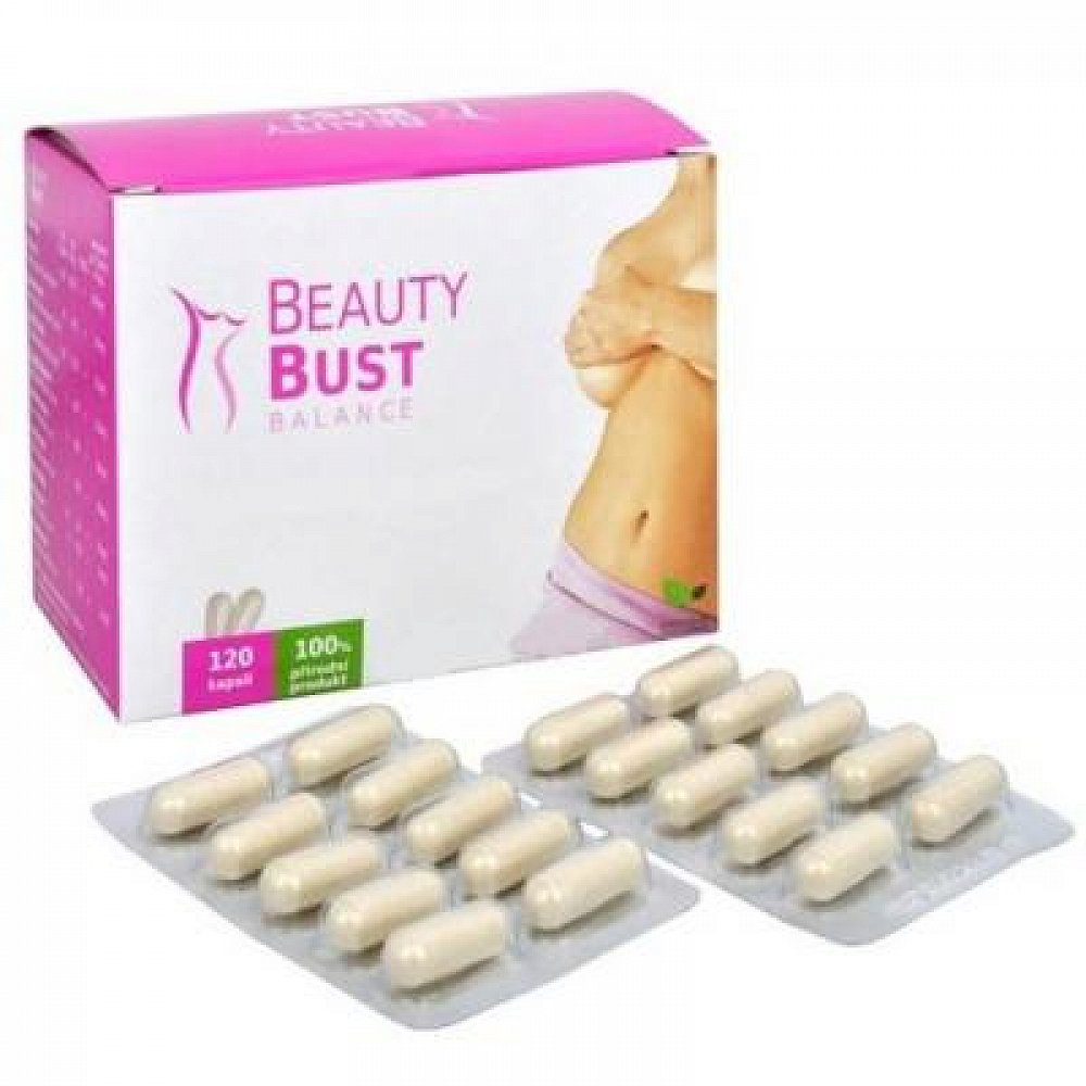 NATURAL MEDICAMENTS Beauty Bust Balance 120 kapslí