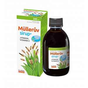 Müllerův Sirup S Jitrocelem Bez Cukru 245ml