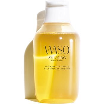 Shiseido Waso Quick Gentle Cleanser čisticí a odličovací gel bez alkoholu  150 ml