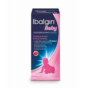 Ibalgin Baby 20 mg/ml suspenze 100 ml