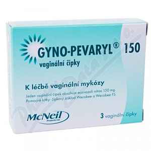 GYNO-PEVARYL 150 čípky 3 kusy