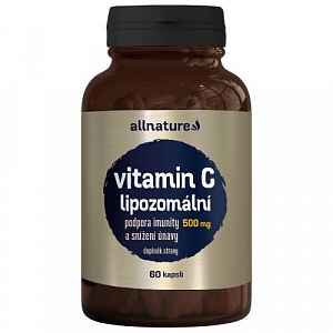 Allnature Vitamin C lipozomální 500mg cps.60