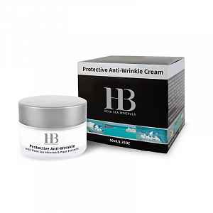 H&B Dead Sea Minerals Ochranný krém proti vráskám pro muže 50 ml