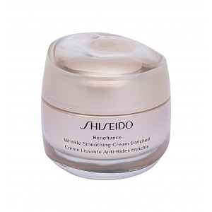 Shiseido Benefiance Wrinkle Smoothing Cream Enriched denní a noční krém proti vráskám pro suchou pleť  50 ml