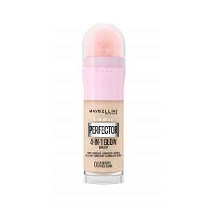 Maybelline Perfector 4-in-1 Glow 00 Fair rozjasňující make-up 20 ml