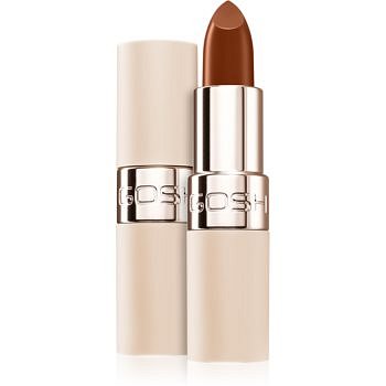 Gosh Luxury Nude Lips polomatná rtěnka s hydratačním účinkem odstín 005 Bare 4 g