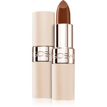 Gosh Luxury Nude Lips polomatná rtěnka s hydratačním účinkem odstín 004 Exposed 4 g