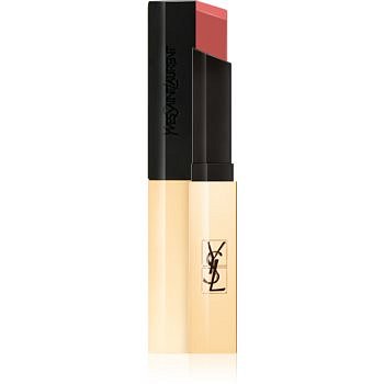 Yves Saint Laurent Rouge Pur Couture The Slim tenká matující rtěnka s koženým efektem odstín 11 Ambiguous Beige 2,2 g