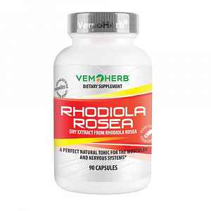 VemoHerb Rhodiola Rosea 90 kapslí