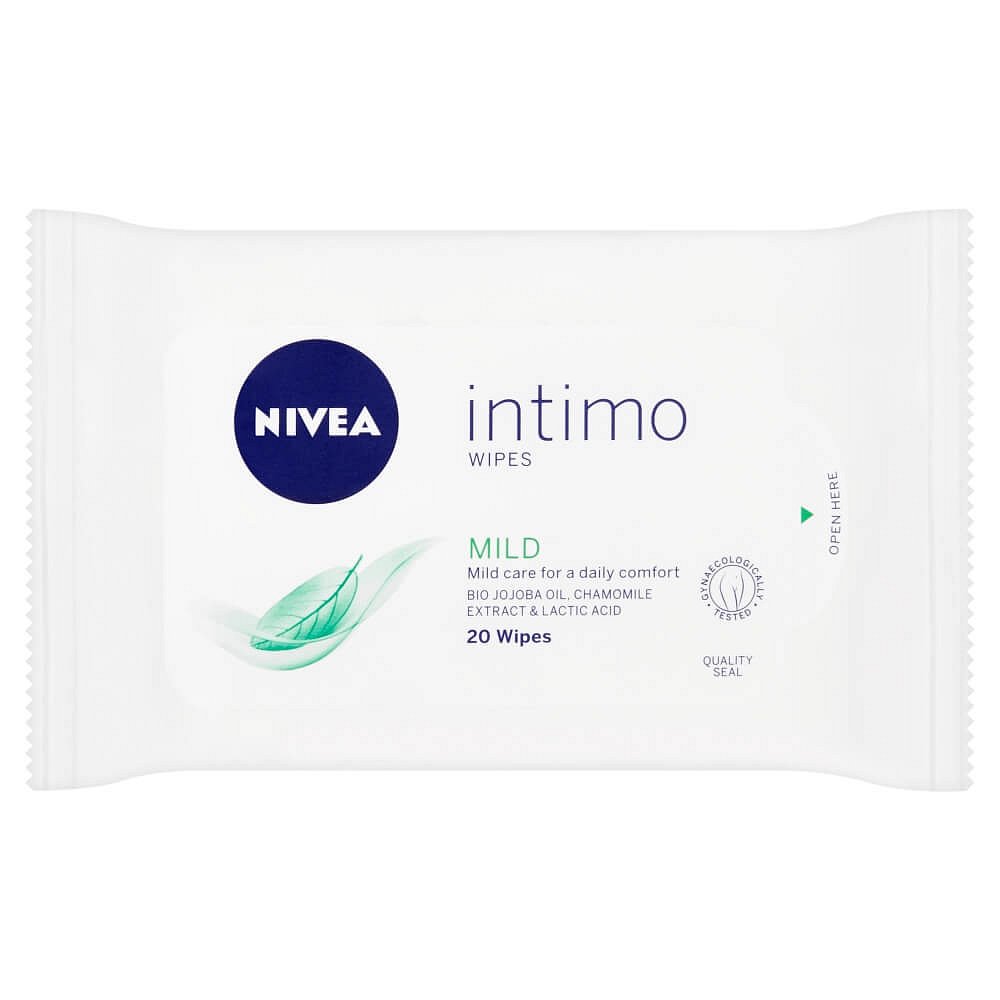 NIVEA Intimo ubrousky pro intimní hygienu 20 ks