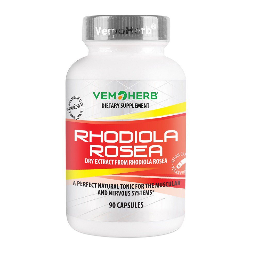 VemoHerb Rhodiola Rosea 90 kapslí