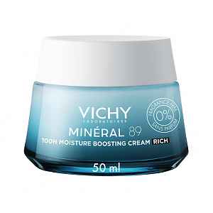 Vichy Minéral 89 100H Krém pro podporu hydratace bez parfemace 50 ml