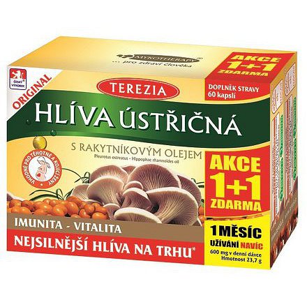 Terezia Company Hlíva ústřičná+Lactobacily 120 tablet