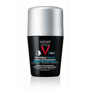 Vichy Homme Invisible Resist 72h Antiperspirant roll-on 50 ml