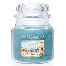 Yankee Candle Viva Havana Candle ( ať žije Havana ) - Vonná svíčka 104.0 g