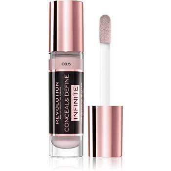 Makeup Revolution Infinite krycí korektor pro redukci nedokonalostí velké balení odstín C0.5 9 ml