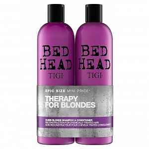 TIGI Bed Head Dumb Blonde šampon 750 ml + kondicionér 750 ml