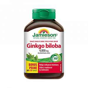 Jamieson Ginkgo biloba 90 tablet