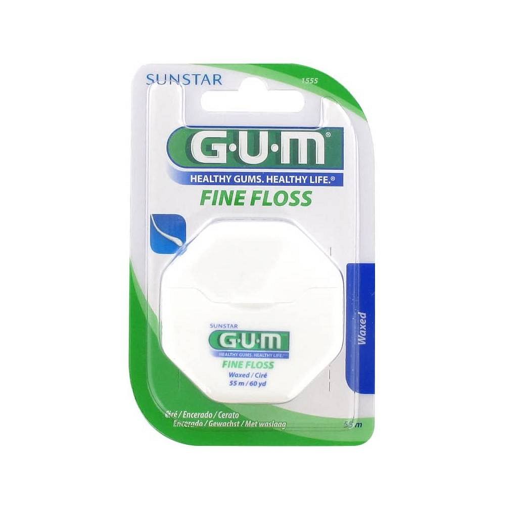 GUM Fine Floss zubní nit voskovaná, 55 m