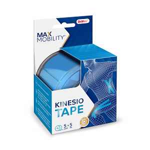 Dr. Max Kinesio Tape Blue 5 cm x 5 m tejpovací páska 1 ks