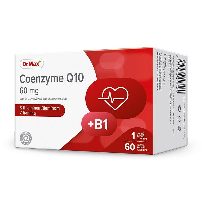 Dr.Max Coenzyme Q10 60 mg 60 kapslí