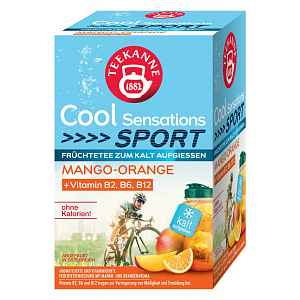 Teekanne CoolSensations Sport mango-pomeranč 18x2,5 g