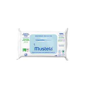 Mustela Čisticí ubrousky pro citlivou pokožku 60 ks