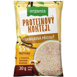 Organis Proteinový koktejl vanilka 30g