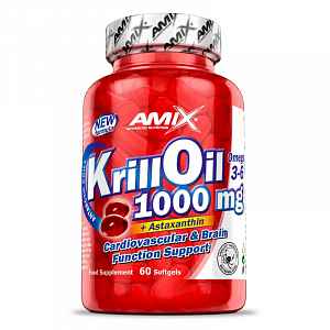 AMIX Krill Oil 1000, 60 tobolek