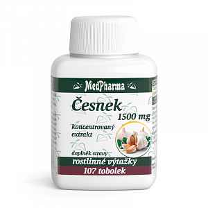 MedPharma Česnek 1500mg tob.107