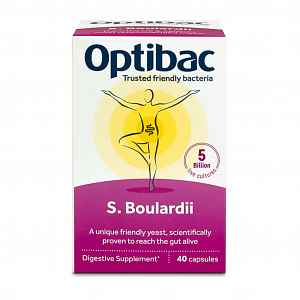 Optibac Saccharomyces Boulardii 40 kapslí