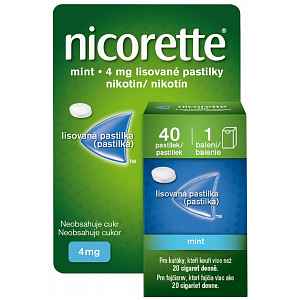 NICORETTE MINT 4MG PAS CMP 40