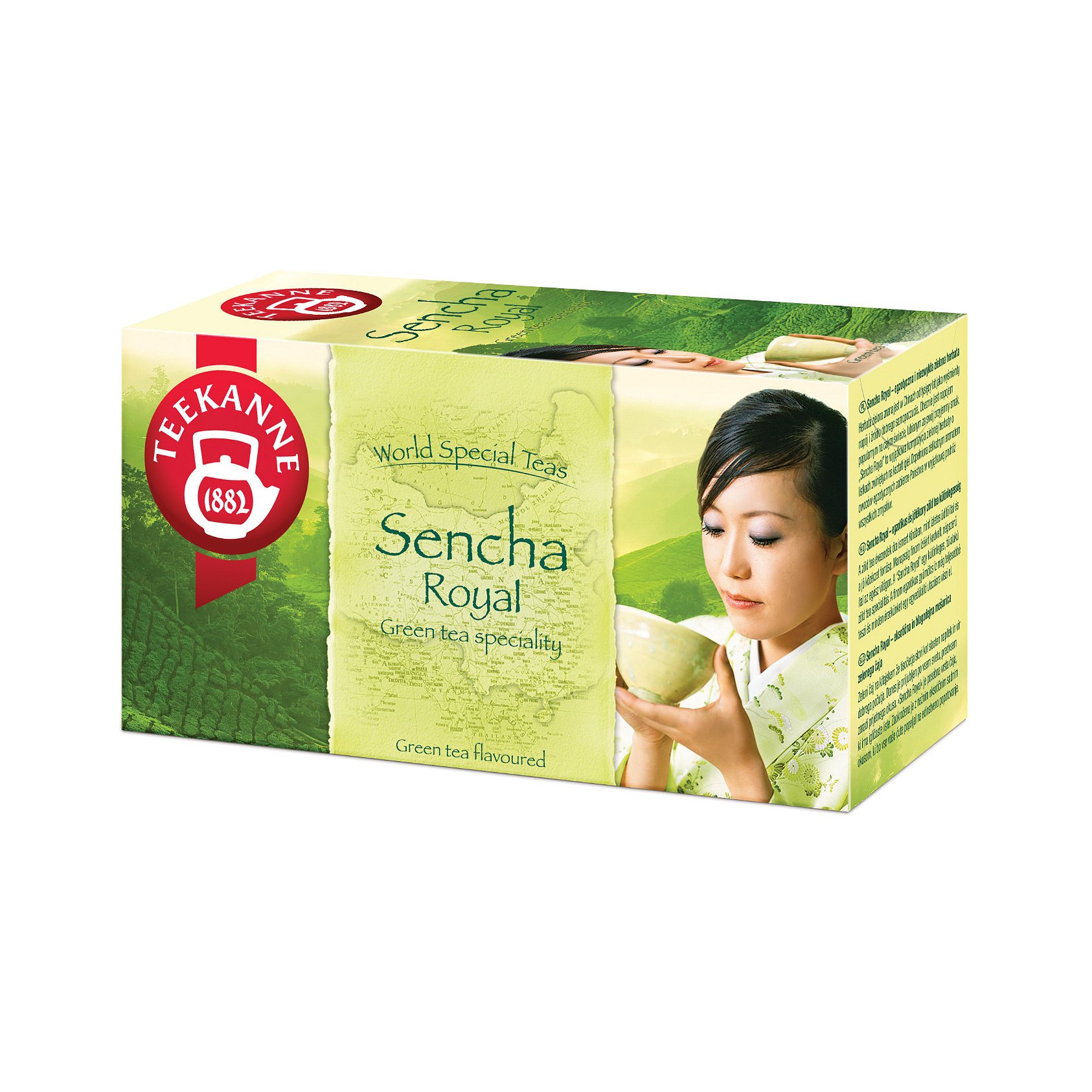 Teekanne Sencha Royal čaj porcovaný 20x1,75 g